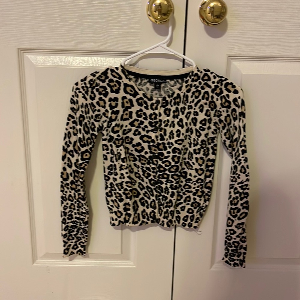 GEORGE leopard sweater 🐆🐆
